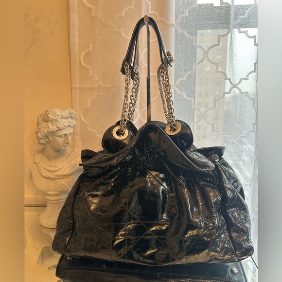 Dior Black Cannage Le Trente Hobo - Picture 5 of 17